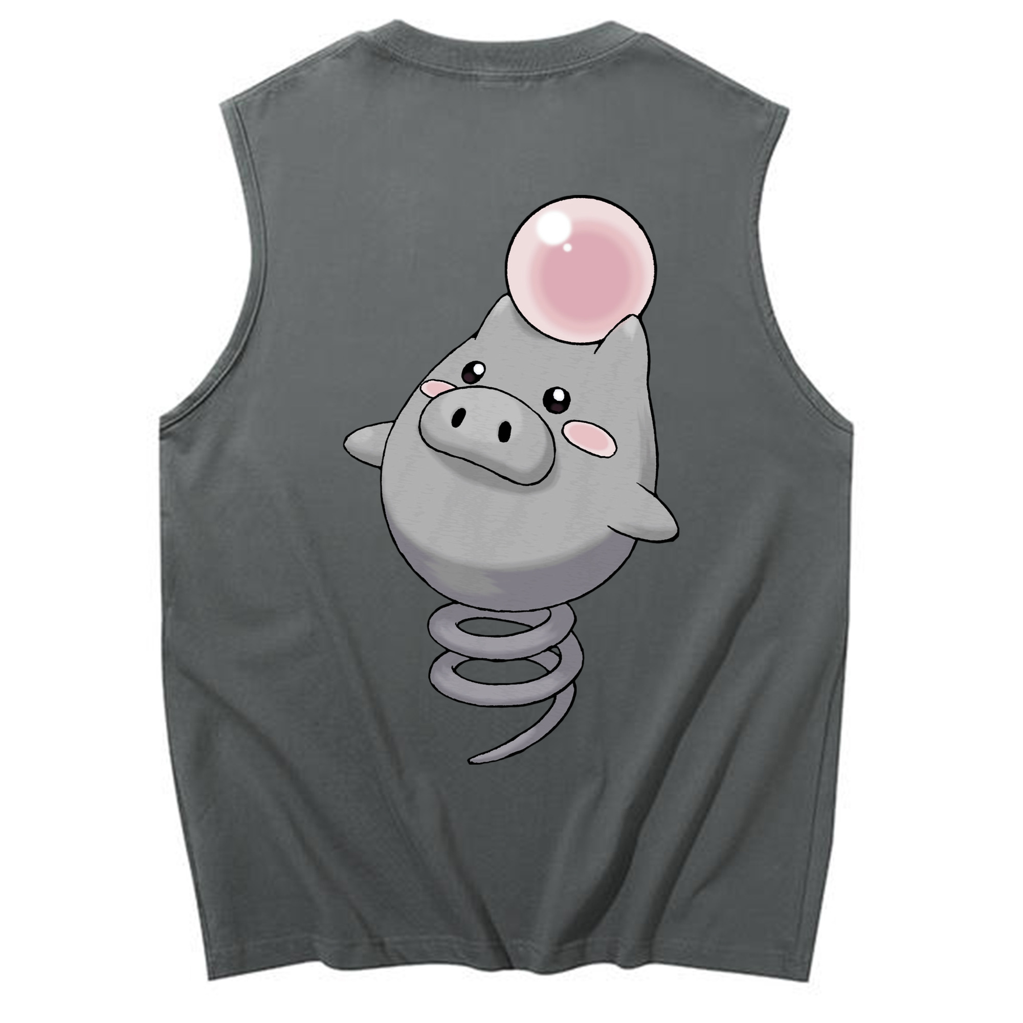 （画像用） ポケットモンスター Pokémon コットン100％タンクトップ（背面プリント）